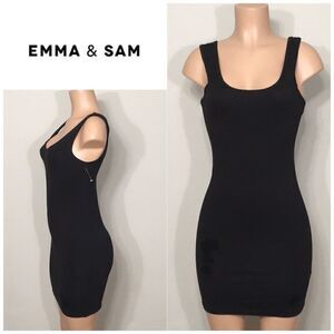 EMMA & SAM black tank dress. NWT